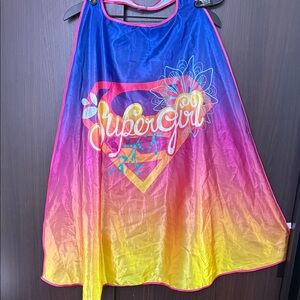Supergirl Kids Cape - Multicolor
